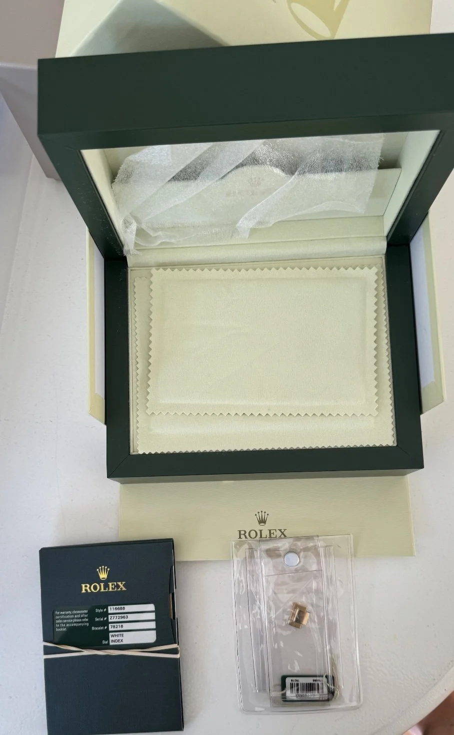 Rolex Yacht-Master II Reference 116688 Full Set — Wind Vintage